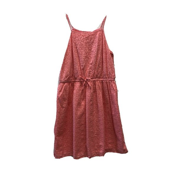 Old Navy Other - Old Navy Girls 14 Sun Dress Peach Eyelet Lace